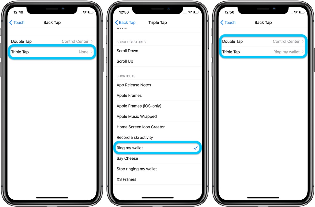 نحوه استفاده از قابلیت «Back Tap» در آی او اس 14