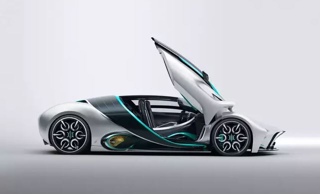 ابرخودروی هیدروژنی XP-1 رونمایی شد