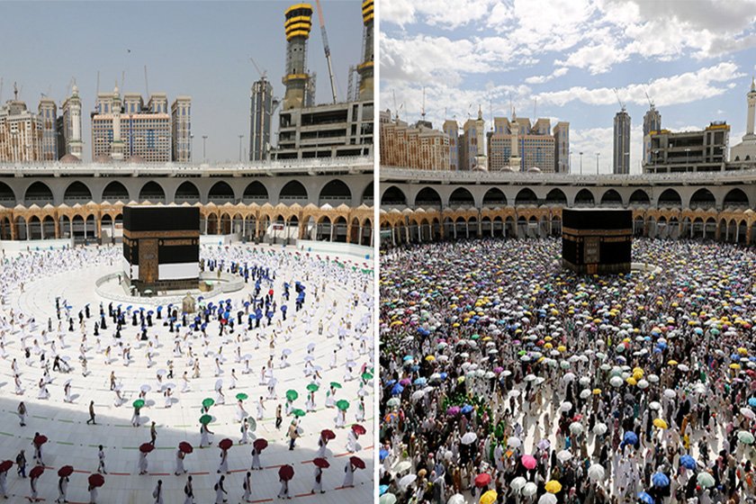 مناسک حج تحت تاثیر ویروس کرونا برگزار شد