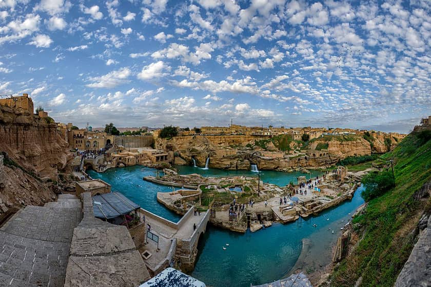 سازه های آبی شوشتر؛ ساختاری کهن جهت بهره برداری و هدایت آب