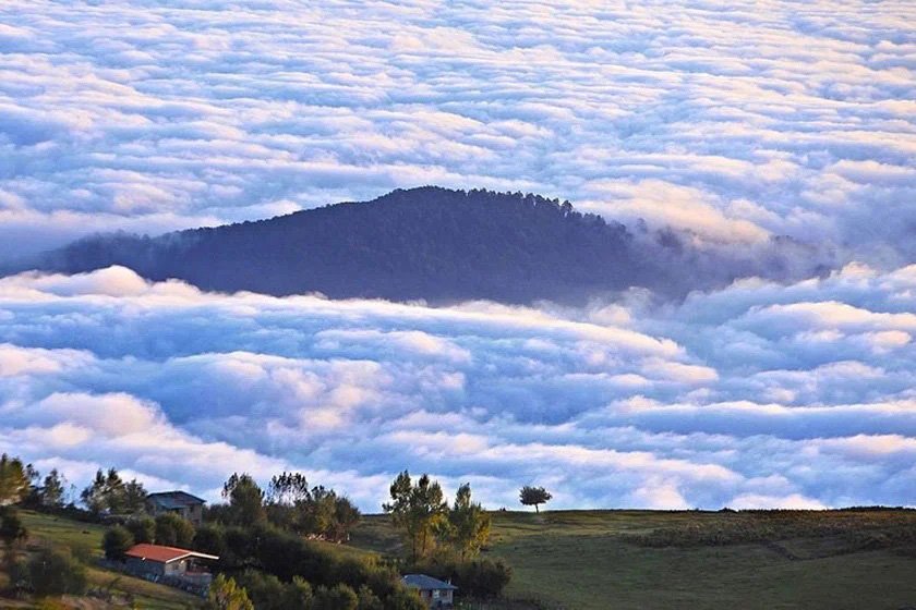 روستای فیلبند؛ ییلاقی بر فراز ابرها